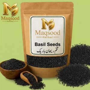 Basil Seeds (Tukhm Malanga) by Maqsood Herbal