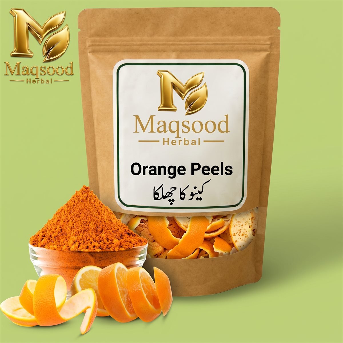 Dried Orange Peel (Kinnow ka Chilka) by Maqsood Herbal