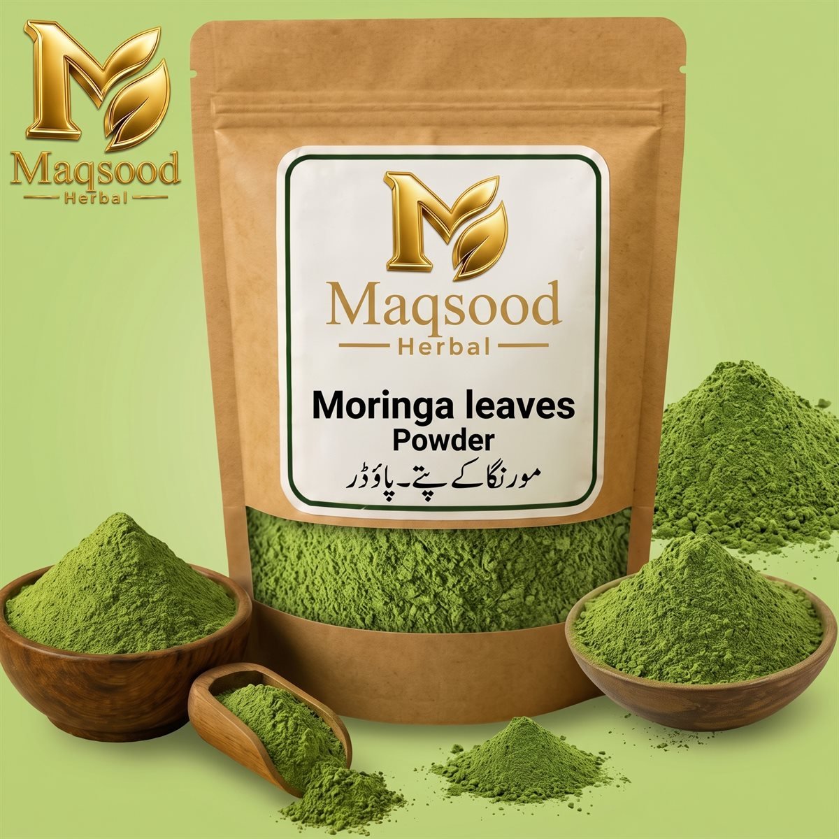 Moringa Leaves Powder (Sohanjna Powder) by Maqsood Herbal