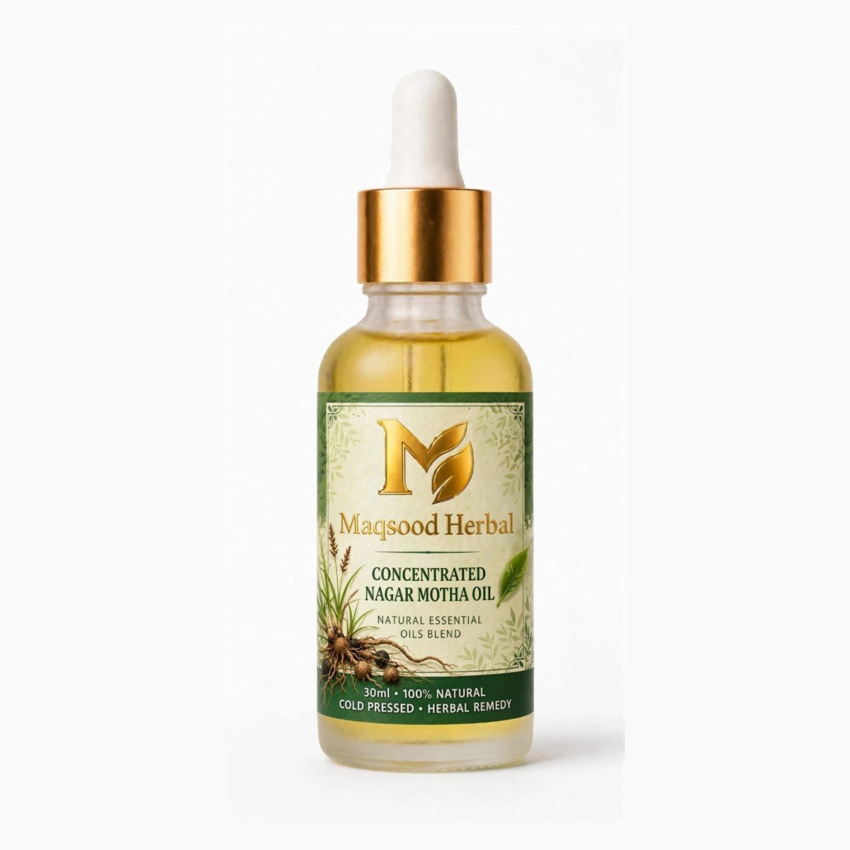 Nagarmotha Oil (Roghan Nagarmotha) by Maqsood Herbal